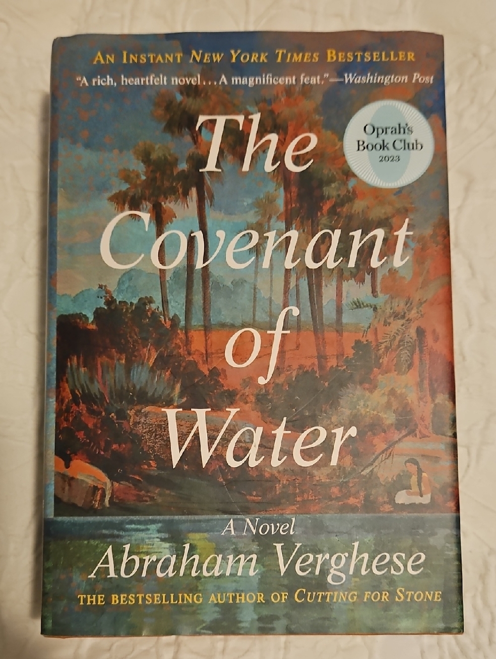 The Covenant of Water by Abraham Verghese - Multicolor Cover
